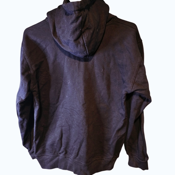 Women's Black Graphic Hoodie Meduim - Picture 3 of 4